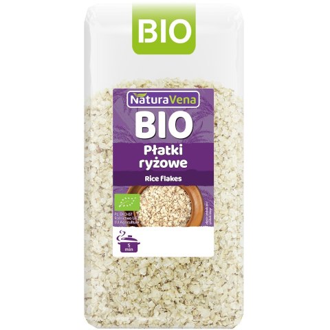 PŁATKI RYŻOWE BIO 300 g - NATURAVENA NATURAVENA
