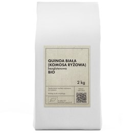 QUINOA BIAŁA (KOMOSA RYŻOWA) BEZGLUTENOWA BIO 2 kg - THE PLANET THE PLANET (Zakupy przyjazne Ziemi)