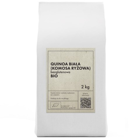QUINOA BIAŁA (KOMOSA RYŻOWA) BEZGLUTENOWA BIO 2 kg - THE PLANET THE PLANET (Zakupy przyjazne Ziemi)