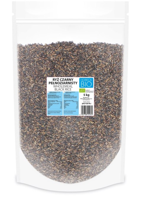 RYŻ CZARNY PEŁNOZIARNISTY BIO 5 kg - HORECA (BIO PLANET) HORECA BIO - pozostałe