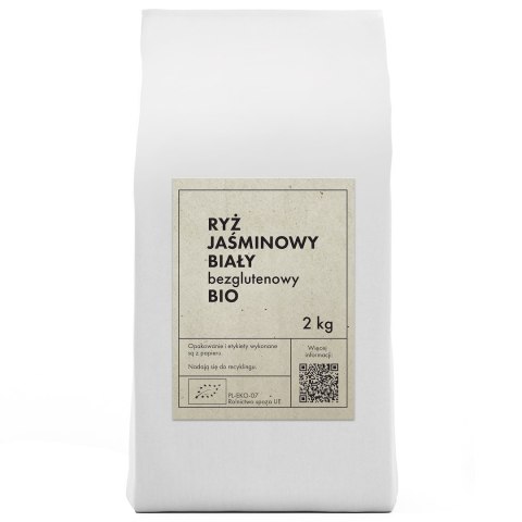 RYŻ JAŚMINOWY BIAŁY BEZGLUTENOWY BIO 2 kg - THE PLANET THE PLANET (Zakupy przyjazne Ziemi)