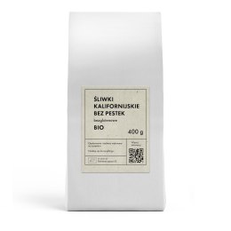 ŚLIWKI KALIFORNIJSKIE SUSZONE BEZGLUTENOWE BIO 400 g - THE PLANET THE PLANET (Zakupy przyjazne Ziemi)