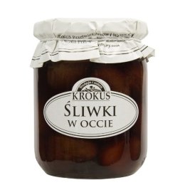 ŚLIWKI W OCCIE BEZGLUTENOWE 500 g (250 g) - KROKUS KROKUS (przetwory owocowe i warzywne)