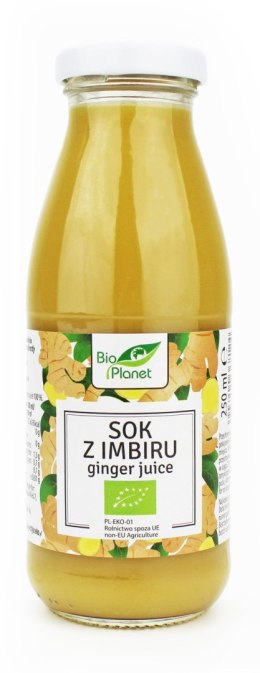 SOK Z IMBIRU NFC BIO 250 ml - BIO PLANET BIO PLANET - seria SOKI I ZAKWASY