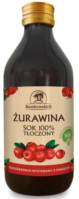 SOK Z ŻURAWINY NFC 250 ml - REMBOWSCY REMBOWSCY (soki, lemoniady)