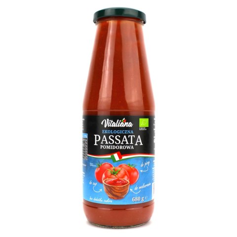 SOS POMIDOROWY PASSATA BIO 680 g - VITALIANA VITALIANA (włoskie produkty)