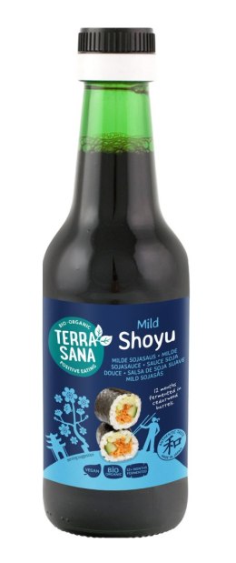 SOS SOJOWY SHOYU ŁAGODNY BIO 250 ml - TERRASANA TERRASANA (kremy, makarony, sosy sojowe, inne)