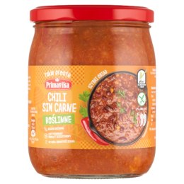SOS WEGAŃSKI CHILI SIN CARNE BEZGLUTENOWY 470 g - PRIMAVIKA PRIMAVIKA (przetwory i pasty vege)