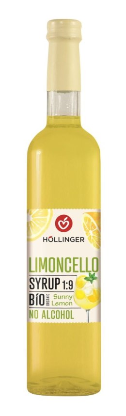 SYROP DO DRINKÓW I KOKTAJLI LIMONCELLO BIO 500 ml - HOLLINGER HOLLINGER (soki, nektary, napoje, syropy)
