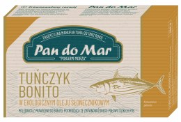 TUŃCZYK BONITO W BIO OLEJU SŁONECZNIKOWYM 120 g - PAN DO MAR PAN DO MAR (rybołówstwo zrównoważone)
