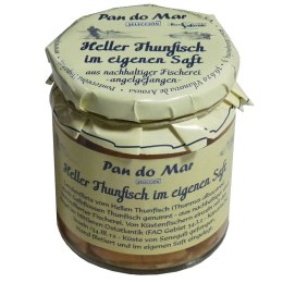 TUŃCZYK ŻÓŁTOPŁETWY W SOSIE WŁASNYM 220 g (154 g) (SŁOIK) - PAN DO MAR PAN DO MAR (rybołówstwo zrównoważone)