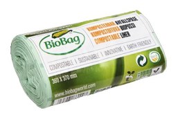 WORKI NA ODPADY BIO I ZMIESZANE 6 L 30 szt. (KOMPOSTOWALNE I BIODEGRADOWALNE) - BIOBAG BIOBAG (worki na odpady)