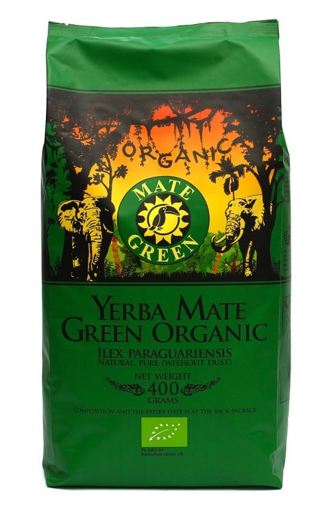 YERBA MATE GREEN BIO 400 g - YERBA MATE GREEN ORGANIC YERBA MATE GREEN (yerba mate)