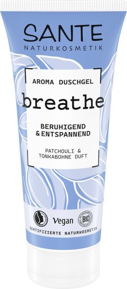 ŻEL POD PRYSZNIC BREATHE PACZULA I FASOLA TONKA ECO 200 ml - SANTE SANTE (kosmetyki)