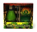 ZESTAW YERBA MATE BIO 400 g, MATERO (LOSOWY WZÓR), BOMBILLA - YERBA MATE GREEN ORGANIC YERBA MATE GREEN (yerba mate)