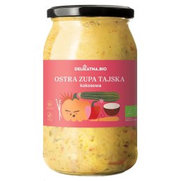 ZUPA TAJSKA OSTRA KOKOSOWA BIO 900 ml - DELIKATNA DELIKATNA (kombucha, kimchi, zakwas)