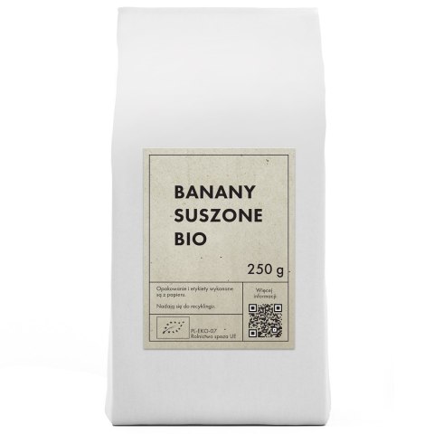 BANANY SUSZONE BIO 250 g - THE PLANET THE PLANET (Zakupy przyjazne Ziemi)