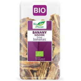 BANANY SUSZONE BIO 400 g - BIO PLANET BIO PLANET - seria FIOLETOWA (owoce suszone)