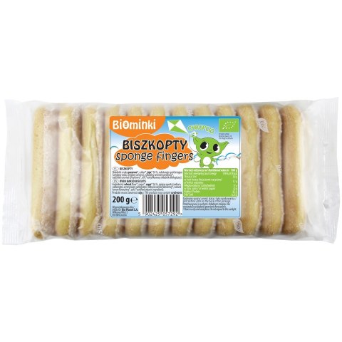 BISZKOPTY BIO 200 g - BIOMINKI BIOMINKI (przekąski dla dzieci, kaszki)