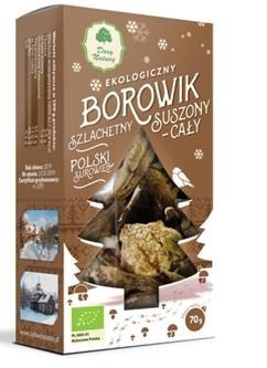 BOROWIK SZLACHETNY SUSZONY CAŁY BIO 70 g - DARY NATURY (PRODUKT SEZONOWY) DARY NATURY - inne