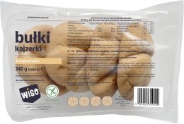 BUŁKI KAJZERKI BEZGLUTENOWE (4 szt.) 240 g - WISO WISO (pieczywo bezglutenowe)