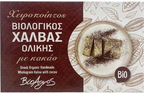 CHAŁWA KAKAOWA BIO 200 g - BIOAGROS BIOAGROS (greckie produkty spożywcze)