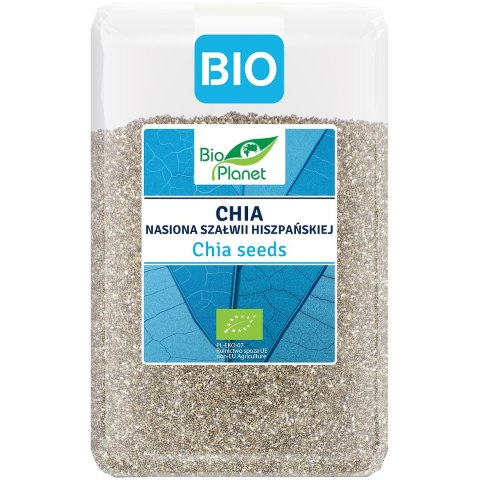 CHIA NASIONA BIO 2 kg - BIO PLANET BIO PLANET - seria NIEBIESKA (ryże, kasze, ziarna)