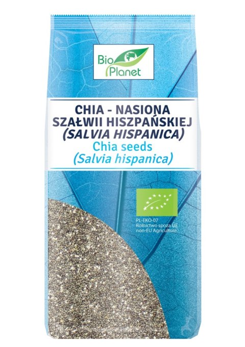 CHIA NASIONA BIO 400 g - BIO PLANET BIO PLANET - seria NIEBIESKA (ryże, kasze, ziarna)