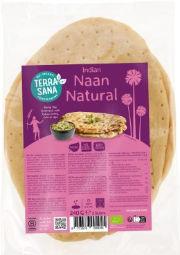 CHLEB NAAN BIO 240 g - TERRASANA TERRASANA (kremy, makarony, sosy sojowe, inne)