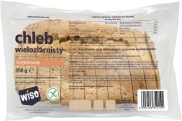 CHLEB WIELOZIARNISTY KROJONY BEZGLUTENOWY 350 g - WISO WISO (pieczywo bezglutenowe)