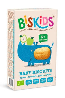 CIASTECZKA JABŁKOWE OD 6 MIESIĄCA BIO 120 g - BISKIDS BISKIDS (ciastka dla dzieci)