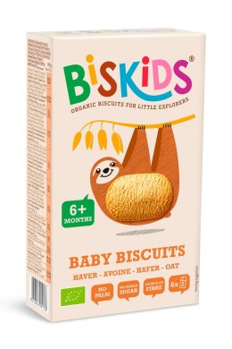 CIASTECZKA OWSIANE OD 6 MIESIĄCA BIO 120 g - BISKIDS BISKIDS (ciastka dla dzieci)