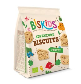 CIASTECZKA WIELOZBOŻOWE JABŁKOWE ZWIERZĘTA BIO 100 g - BISKIDS BISKIDS (ciastka dla dzieci)