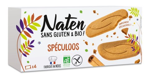CIASTKA CYNAMONOWE BEZGLUTENOWE BIO 120 g - NATEN NATEN (ciastka bezglutenowe)