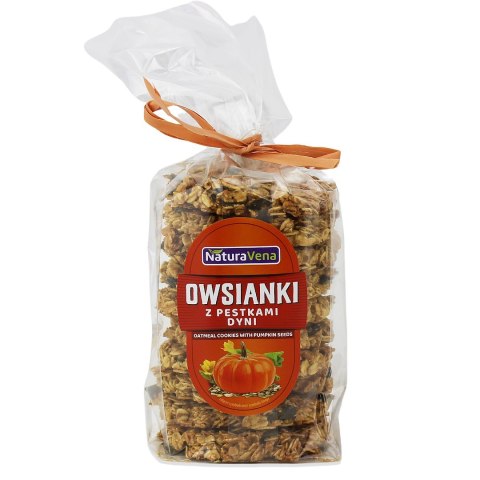 CIASTKA OWSIANKI Z PESTKAMI DYNI 175 g - NATURAVENA NATURAVENA