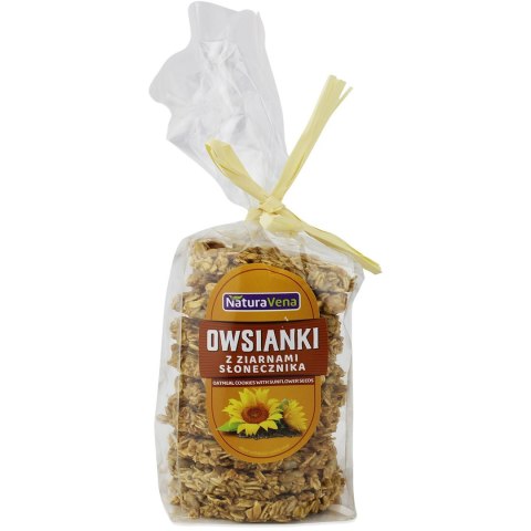 CIASTKA OWSIANKI Z ZIARNAMI SŁONECZNIKA 175 g - NATURAVENA NATURAVENA