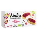 CIASTKA TARTALETKI Z DŻEMEM MALINOWYM BEZGLUTENOWE BIO 130 g - NATEN NATEN (ciastka bezglutenowe)