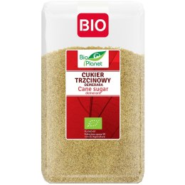 CUKIER TRZCINOWY DEMERARA BIO 1 kg - BIO PLANET BIO PLANET - seria CZERWONA (cukry, syropy)