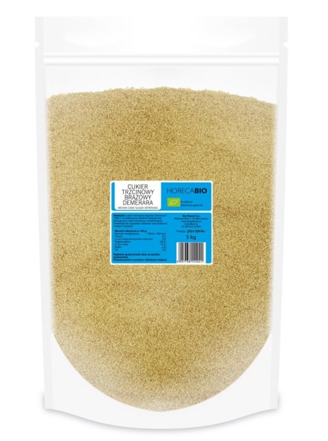CUKIER TRZCINOWY DEMERARA BIO 5 kg - HORECA (BIO PLANET) HORECA BIO - pozostałe