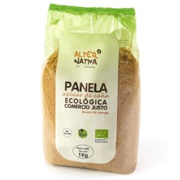 CUKIER TRZCINOWY PANELA BEZGLUTENOWY BIO 1 kg - ALTERNATIVA3 ALTERNATIVA3 (kawy, lizaki, cukier, kakao)