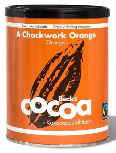 CZEKOLADA DO PICIA POMARAŃCZOWO - IMBIROWA FAIR TRADE BEZGLUTENOWA BIO 250 g - BECKS COCOA BECKS COCOA (kakao, czekolady do picia na gorąco)