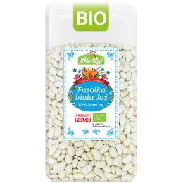 FASOLKA BIAŁA JAŚ BIO (POLSKA) 400 g - BIO RAJ BIO RAJ (100 % z Polski)