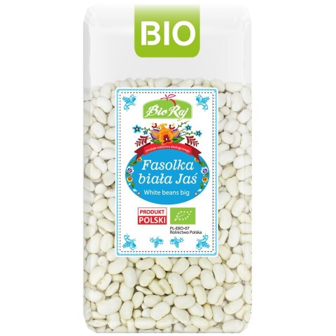 FASOLKA BIAŁA JAŚ BIO (POLSKA) 400 g - BIO RAJ BIO RAJ (100 % z Polski)