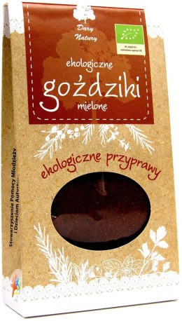 GOŹDZIKI MIELONE BIO 30 g - DARY NATURY DARY NATURY - przyprawy i zioła