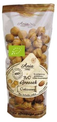 GROSZEK PTYSIOWY ORKISZOWY BEZ DODATKU CUKRÓW BIO 70 g - BIO ANIA BIO ANIA (ciastka, muffiny, wafle)