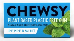 GUMA DO ŻUCIA Z KSYLITOLEM O SMAKU MIĘTY PIEPRZOWEJ (10 szt.) 15 g - CHEWSY CHEWSY (gumy)