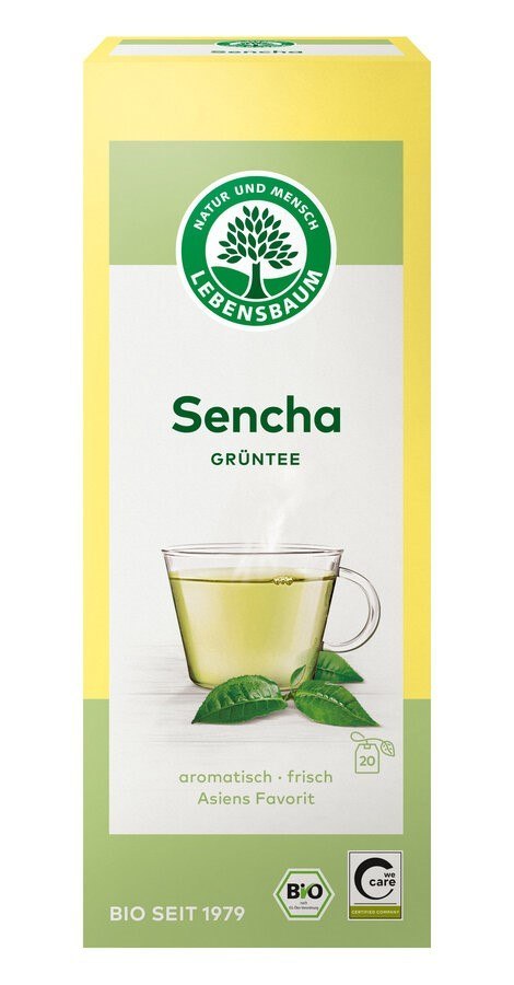 HERBATA ZIELONA SENCHA BIO (20 x 1,5 g) 30 g - LEBENSBAUM LEBENSBAUM (przyprawy, herbaty, kawy)