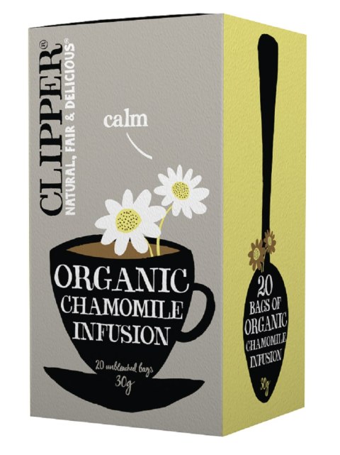 HERBATKA RUMIANKOWA (CALM) BIO (20 x 1,5 g) 30 g - CLIPPER CLIPPER (herbaty i herbatki)