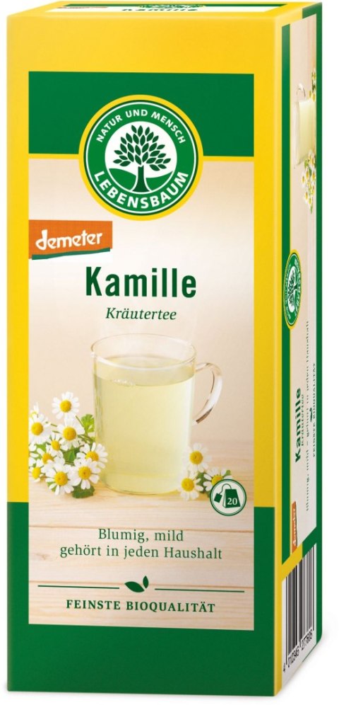 HERBATKA RUMIANKOWA DEMETER BIO (20 x 1,5 g) 30 g - LEBENSBAUM LEBENSBAUM (przyprawy, herbaty, kawy)