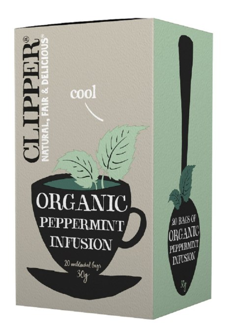HERBATKA Z MIĘTY PIEPRZOWEJ (COOL) BIO (20 x 1,5 g) 30 g - CLIPPER CLIPPER (herbaty i herbatki)